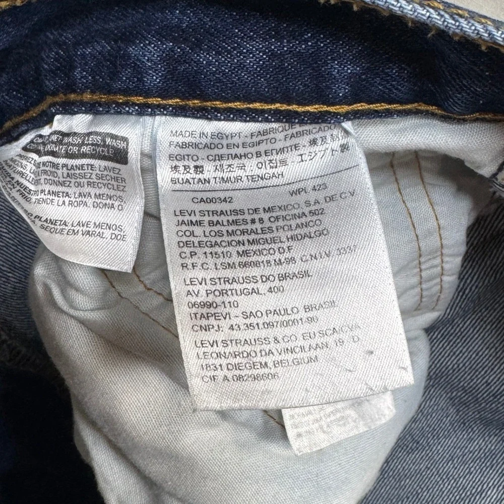 Levis 550 Relaxed Fit Tapered Leg Blue Denim Jeans Mens 34x30 Medium Wash